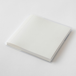 Midori MD Paper Notebook Cover A5 Square Clear